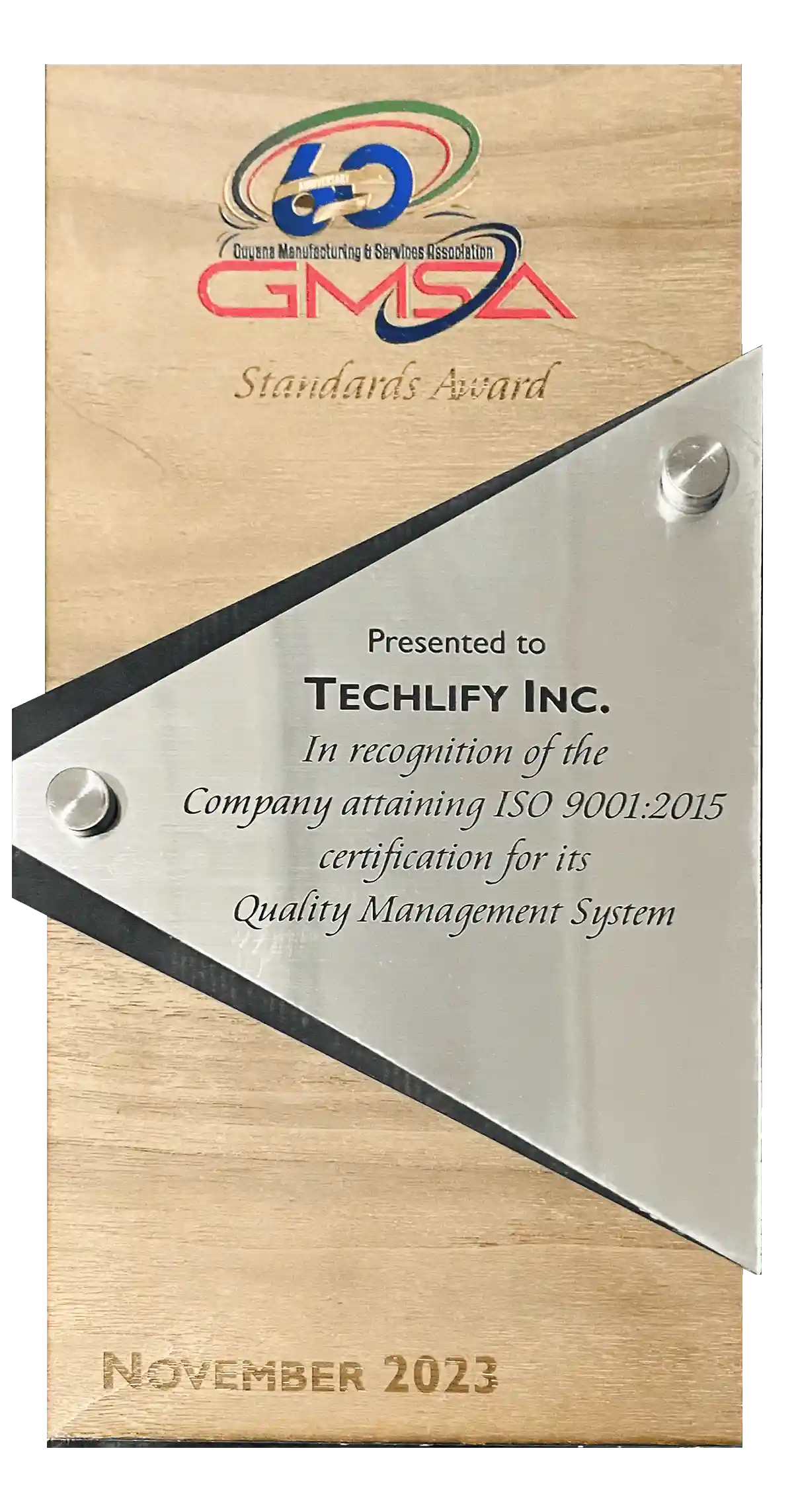 GMSA Techlify Award