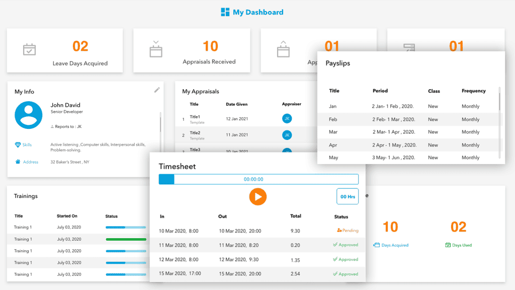 Payroll software supports tax management feature