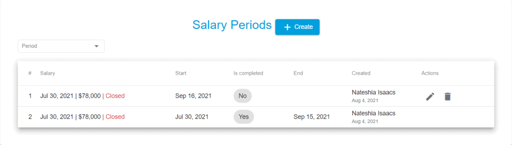 Techlify HRMS Seasonal employment