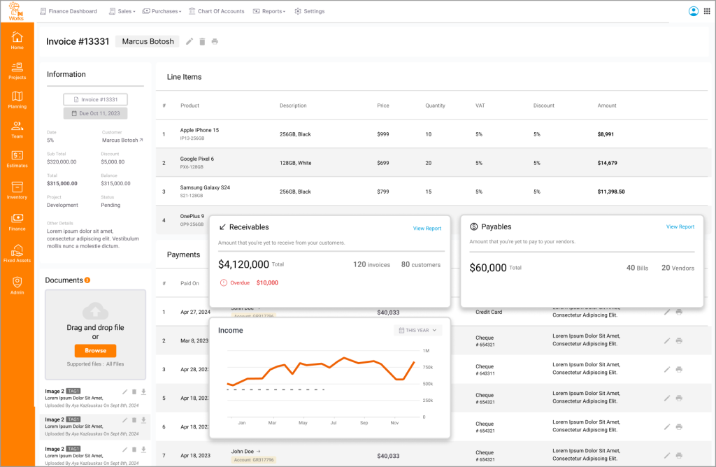 Directly Integrate Project Finance